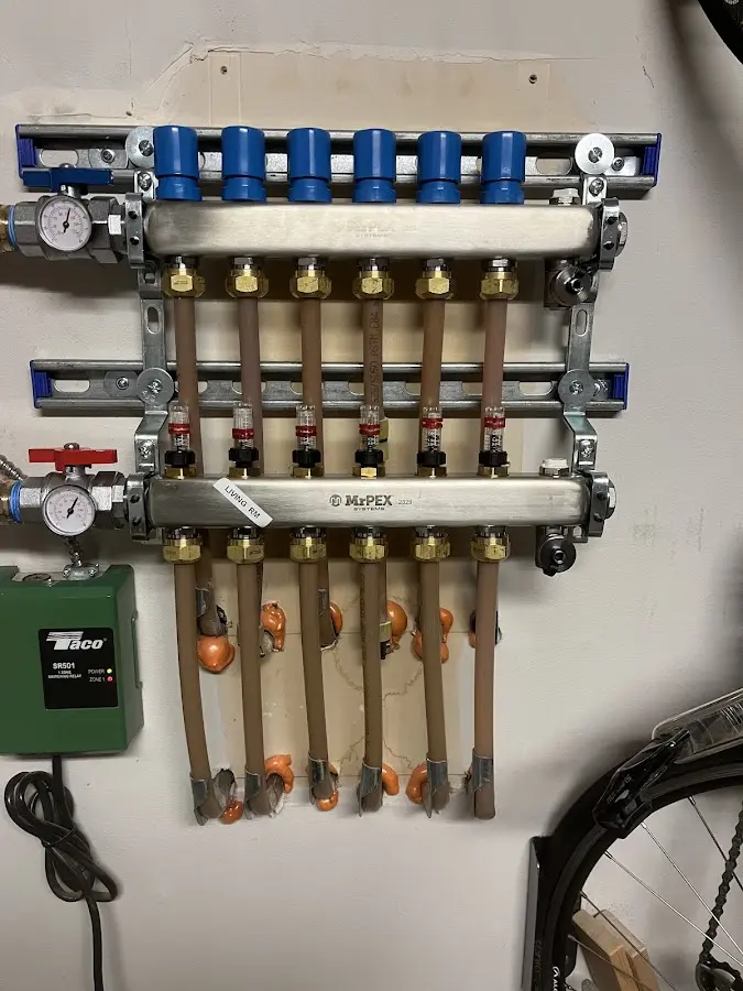 Plumber performing Water Heater Repair at a residential property in San Rafael