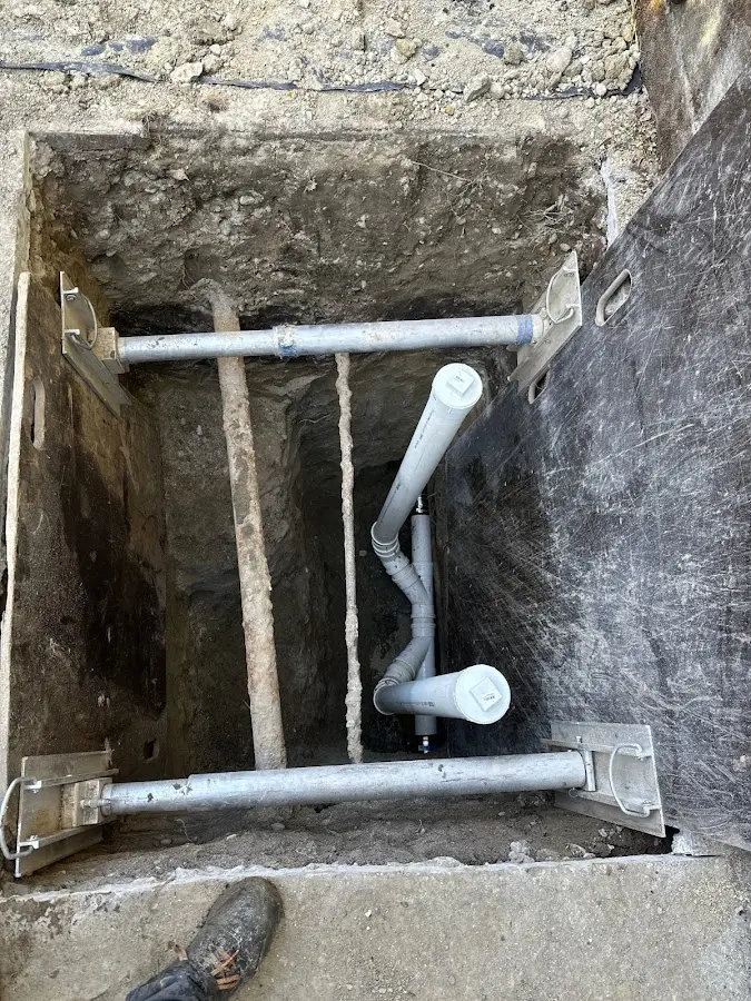 Experienced plumber completing Drain Cleaning work in San Rafael